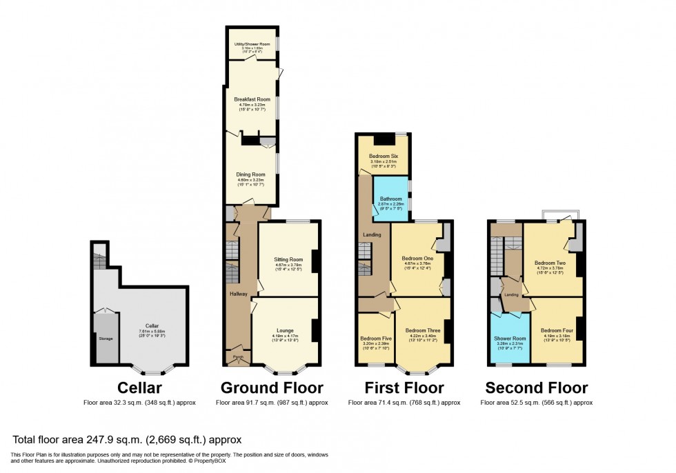 Floorplan for Westleigh Road, Leicester, Leicestershire