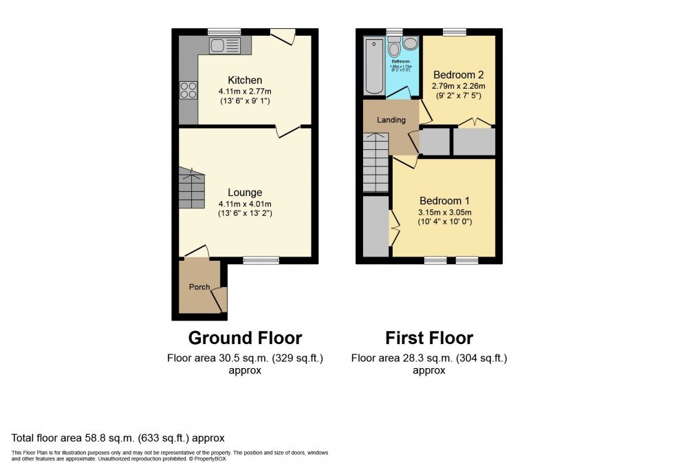 Floorplan for Denton Walk, Wigston Meadows, Wigston