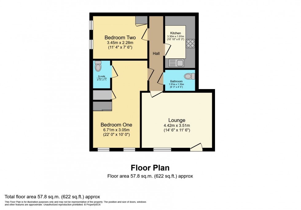 Floorplan for Orchard Mews, Blaby.