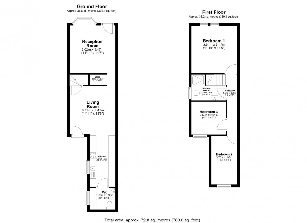 Floorplan for Church Road, Aylestone, Leicester