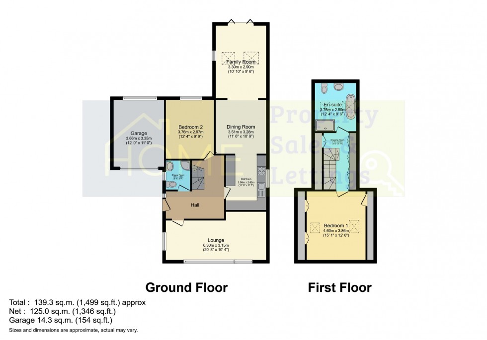 Floorplan for Meadowbrook Road, Kibworth, Leicester, Leicestershire