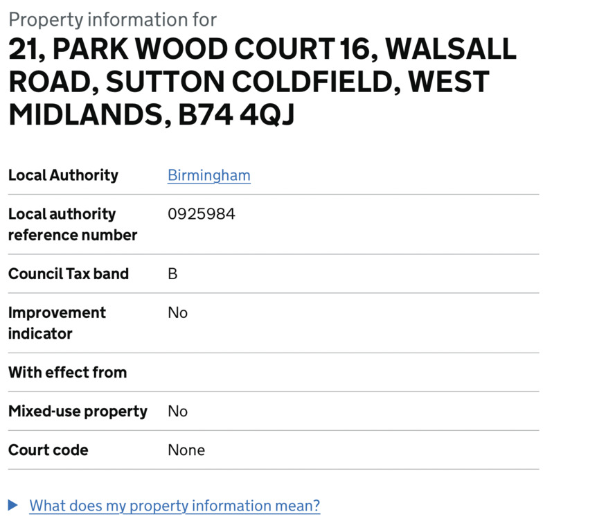EPC Graph for Flat 21, Park Wood Court, Walsall Road, Four Oaks, Sutton Coldfield, West Midlands